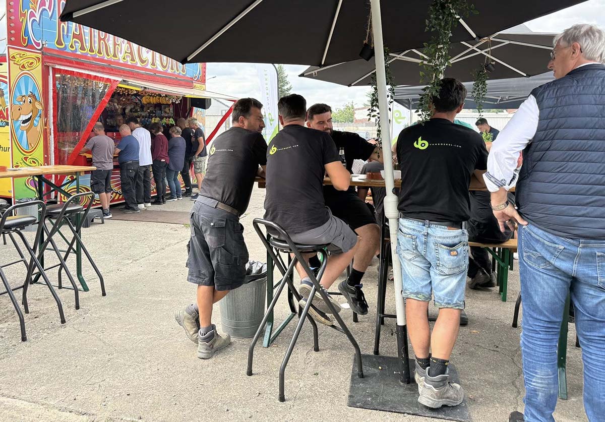 Sommer Bau Umtrunk Weeze