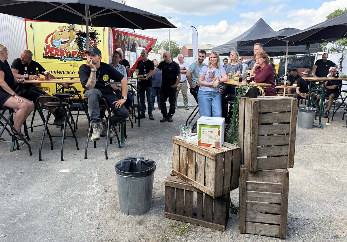 Weeze Bau Umtrunk