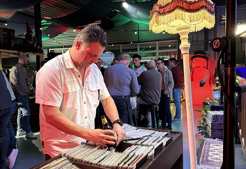 Weihnachtsfeier mit DJ