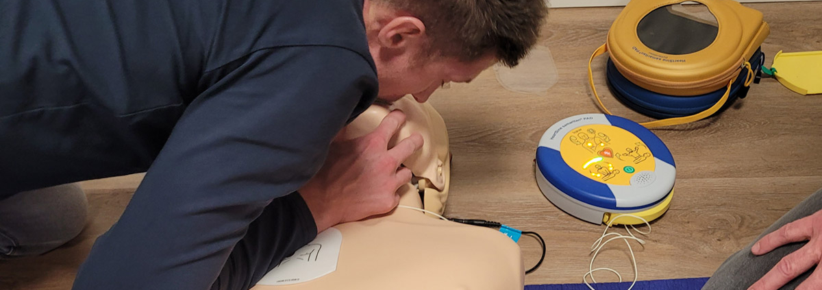 AED reanimatie beademen