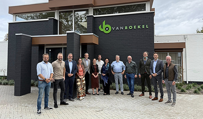 Gemeente Maashorst op bezoek kantoor Uden