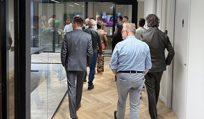 Rondleiding bezoek gemeente Maashorst