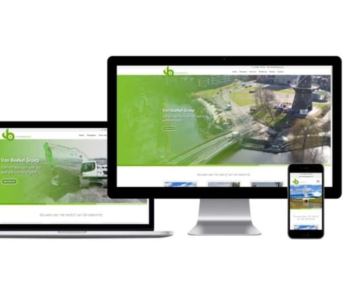 Nieuwe website Van Boekel