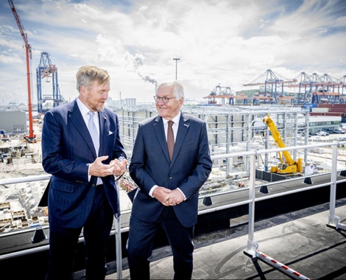 Staatsbezoek Porthos Rotterdam