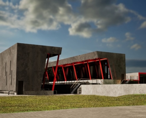 Aftrap realisatiefase van het project Renovatie influentgemaal en roostergoed RWZI Eindhoven